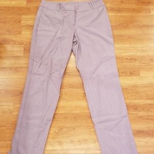 Anne Klein Gray straight leg dress pants women's size 2